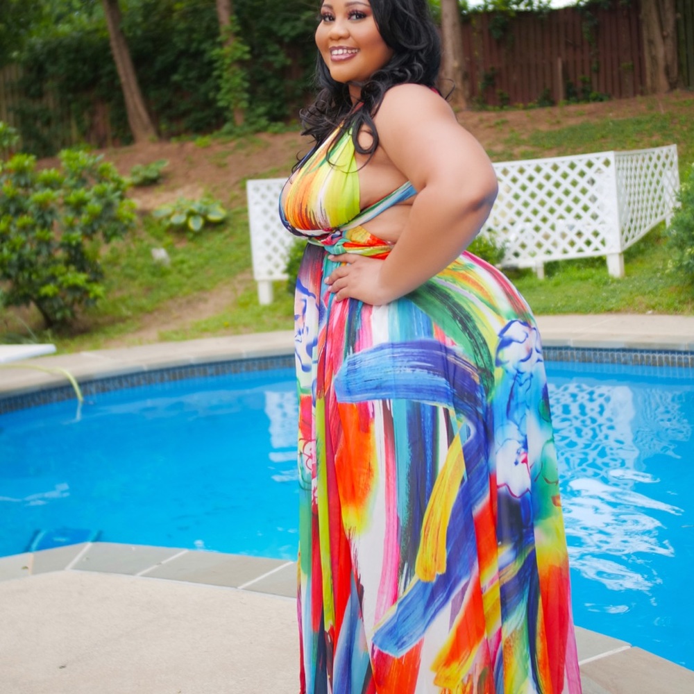 KIMORA MAXI DRESS - Picture 3 of 3